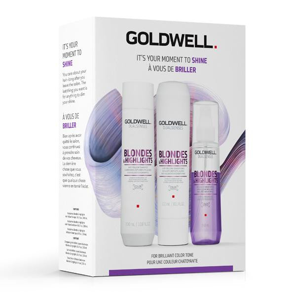 Goldwell Blondes & Highlights Trio Set